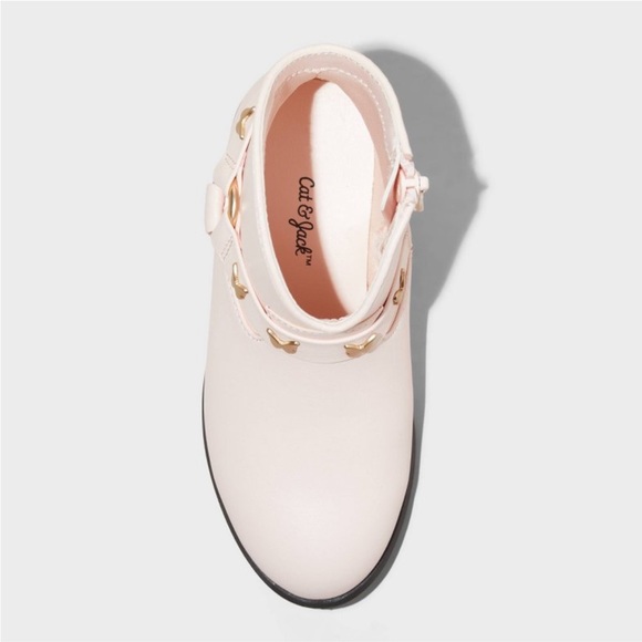 Cat & Jack Toddler Gracie Harness Western Boots in Pink 8T - Picture 3 of 9